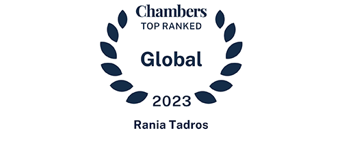 Rania Tadros - Top Ranked in - Chambers Global 2023