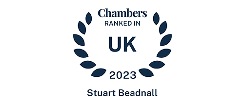 Stuart Beadnall - Ranked in Chambers UK 2023